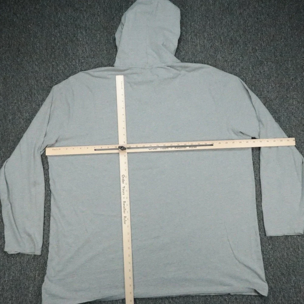 Polo Ralph Lauren Hoodie Mens 3XL Tall Gray Bear Long Sleeve Pullover 3XLT *